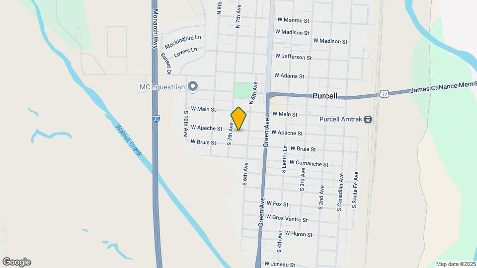 618 W Apache St Map and Location Details