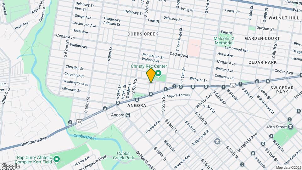 821 S 56th St Map and Location Details