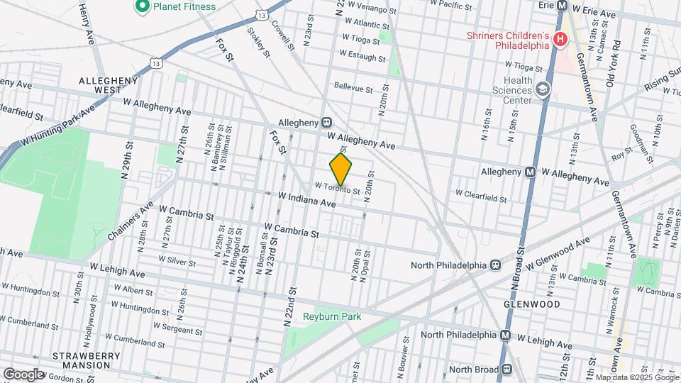 3025 N 21st St Map and Location Details