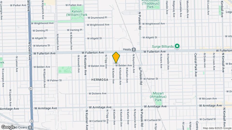 4150 W Belden Ave Map and Location Details