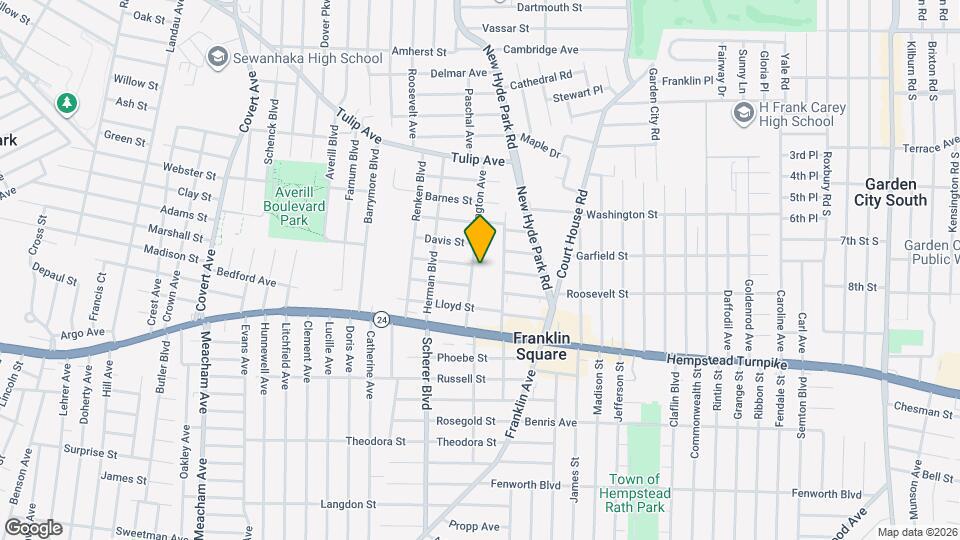 74 Lexington Ave Map and Location Details