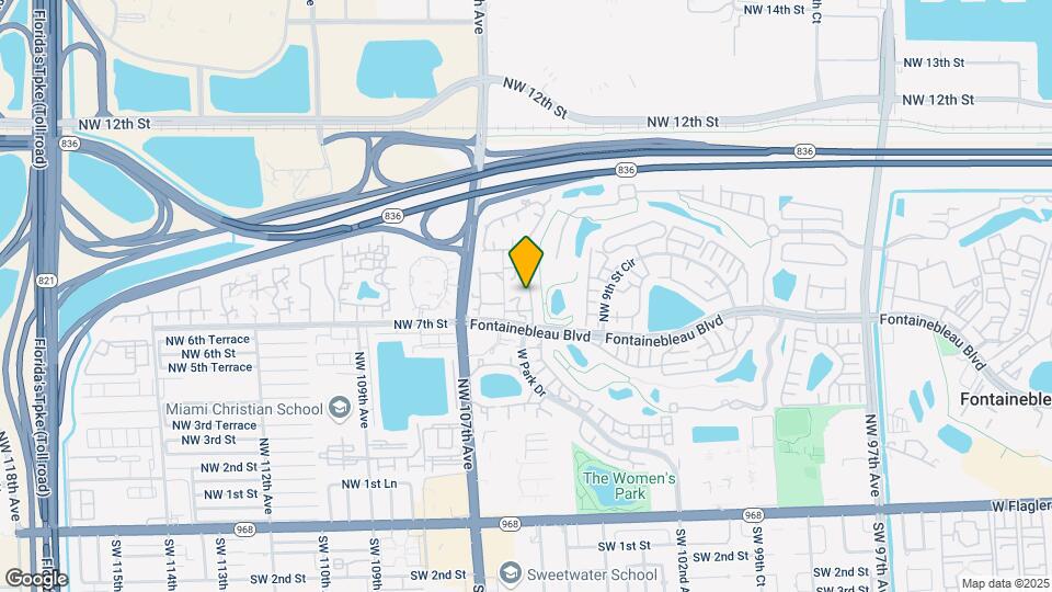 800 NW 105th Pl Map and Location Details