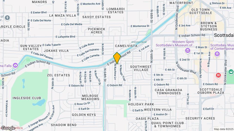 3621 N Kachina Ln Map and Location Details