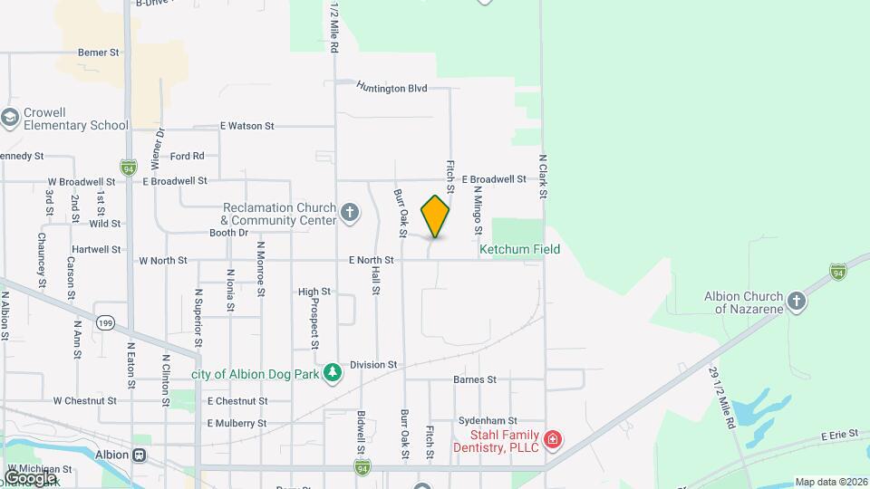 1004 Fitch St Map and Location Details