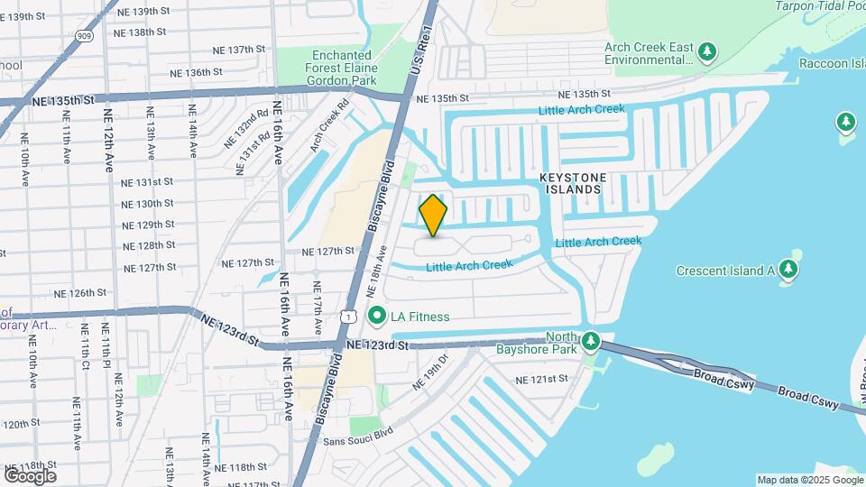 1910 N Hibiscus Dr Map and Location Details