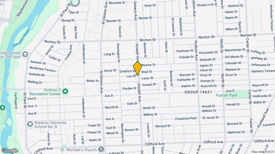 953 Joseph Ave Map and Location Details