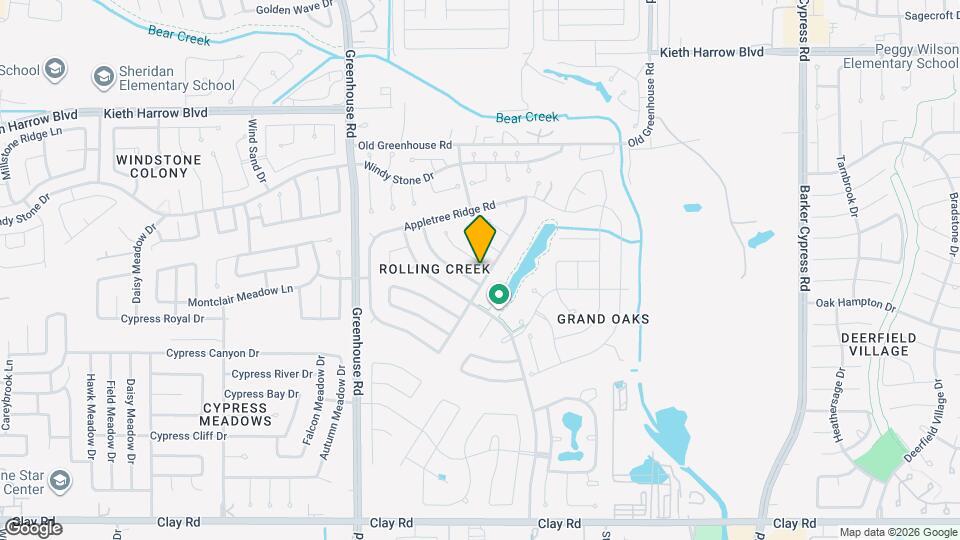 4607 Wild Bluebonnet Way Map and Location Details