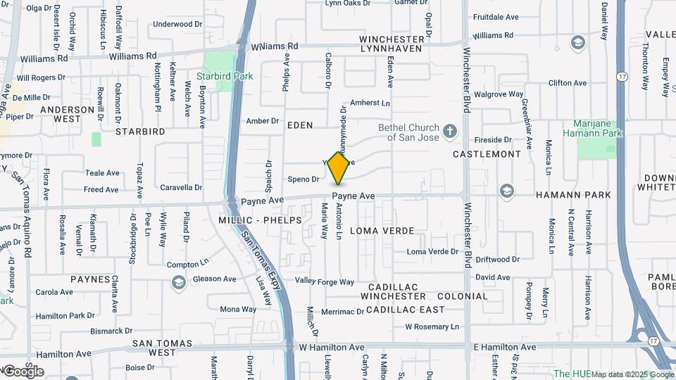 3405 Payne Ave Map and Location Details