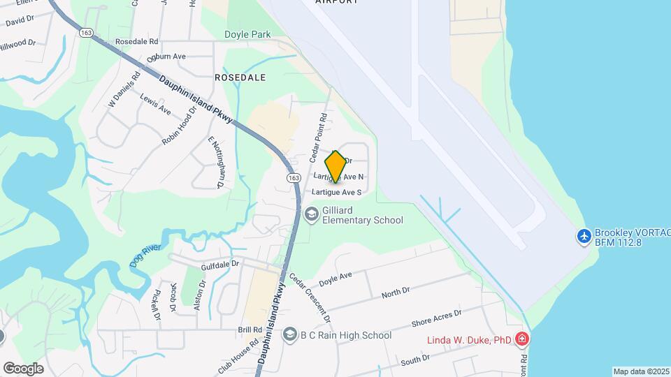 1528 S Lartigue Ave Mapa y Detalles de la Ubicación