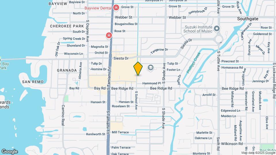 3755 S School Ave Map and Location Details