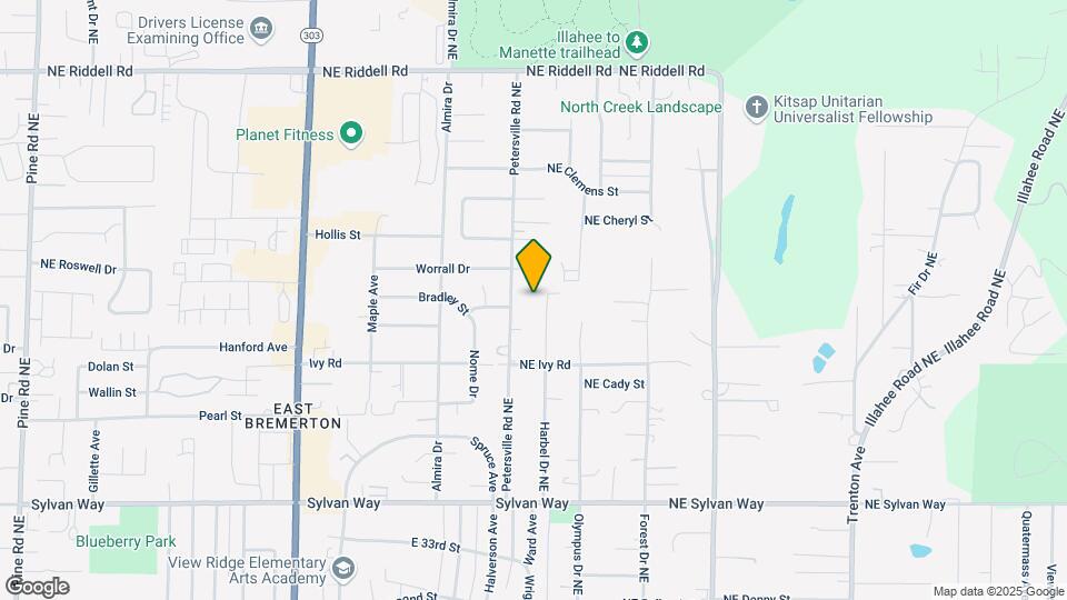 3931 Harbel Dr NE Map and Location Details
