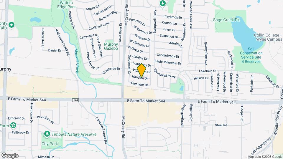 3501 Nandina Dr Map and Location Details