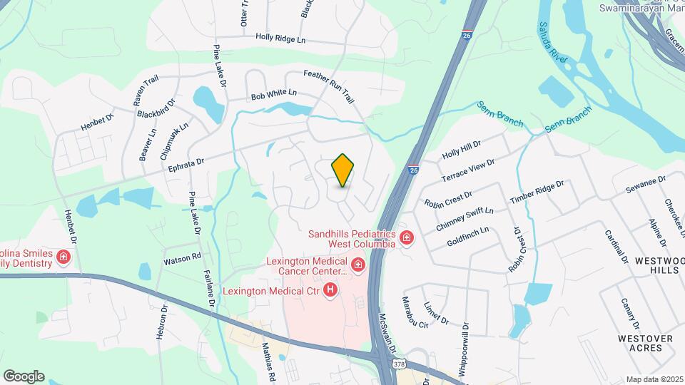 Abberly Village Apartment Homes Map and Location Details
