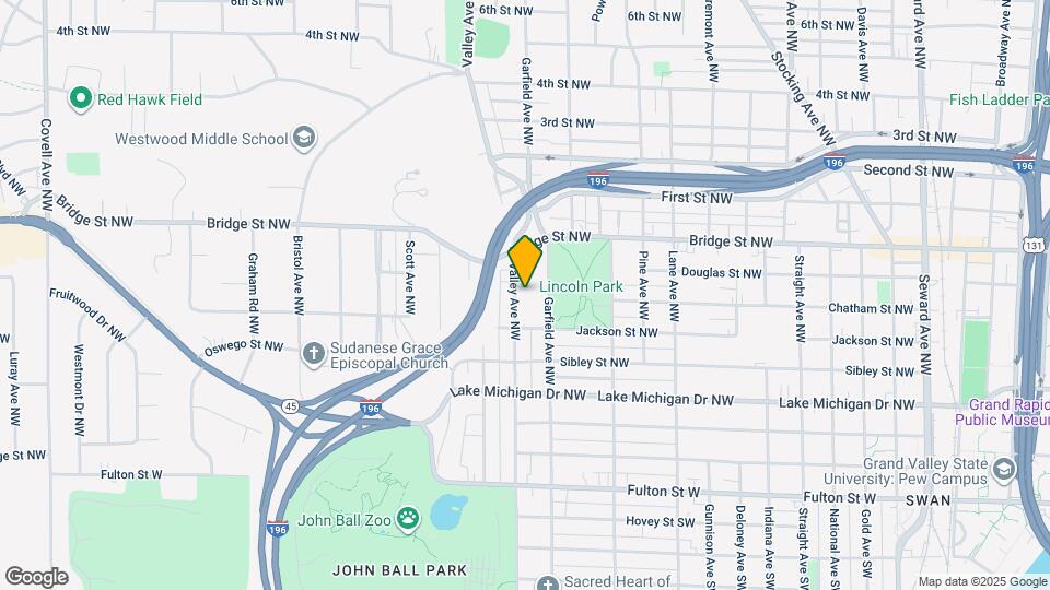 300 Valley Ave NW Map and Location Details