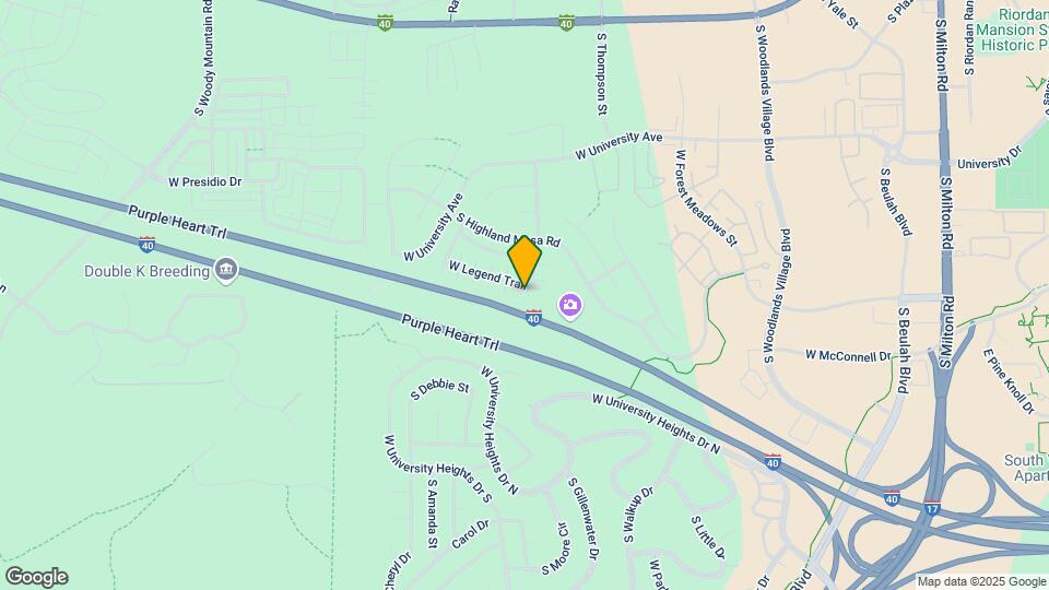 2538 S Shady Knoll Ln Map and Location Details