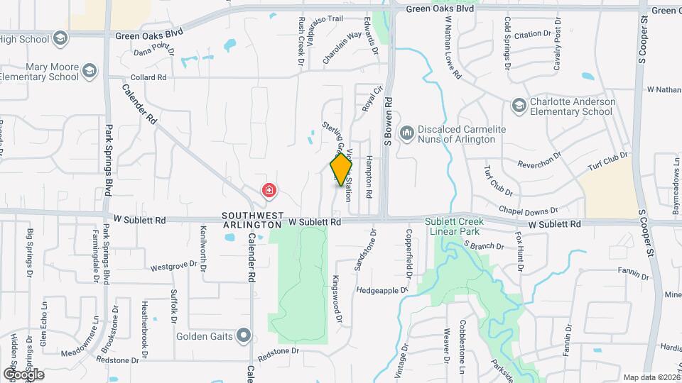 5923 Sterling Green Trail Map and Location Details