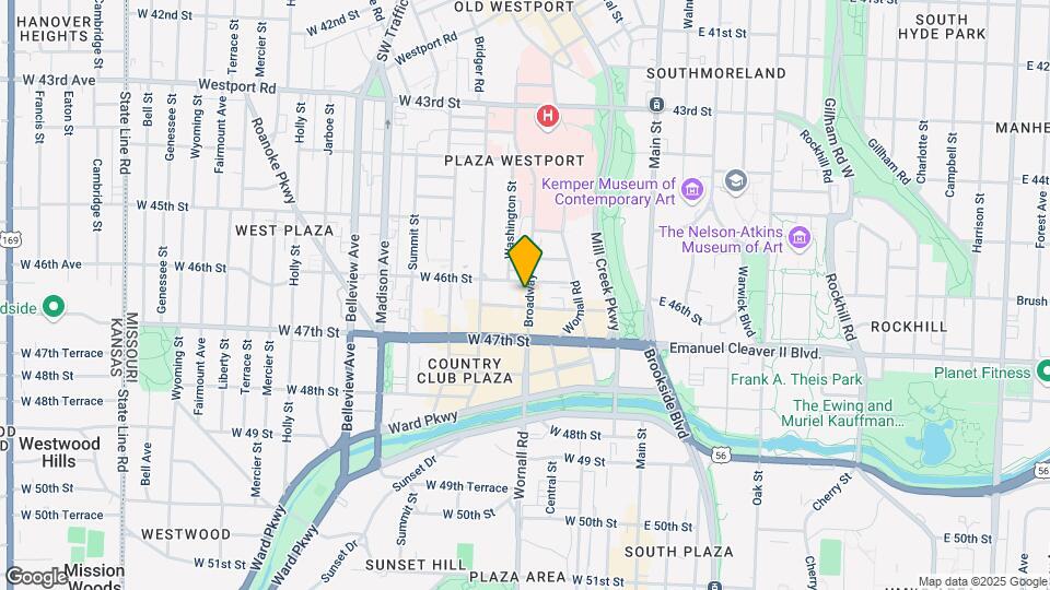 4646 Broadway Map and Location Details