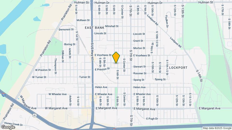 2511 S 6th St Map and Location Details