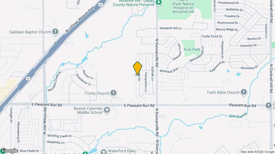 1041 Essex Dr Mapa y Detalles de la Ubicación