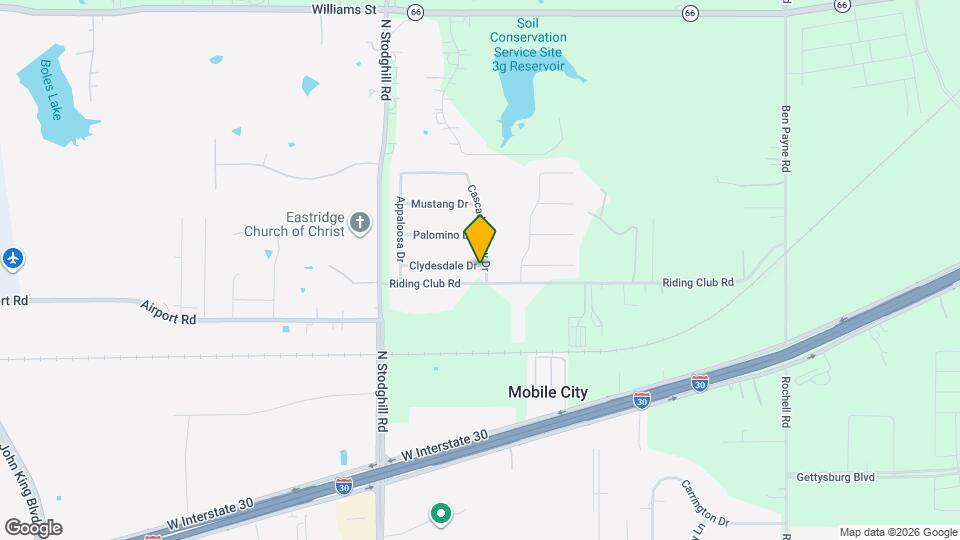 114 Clydesdale Dr Map and Location Details