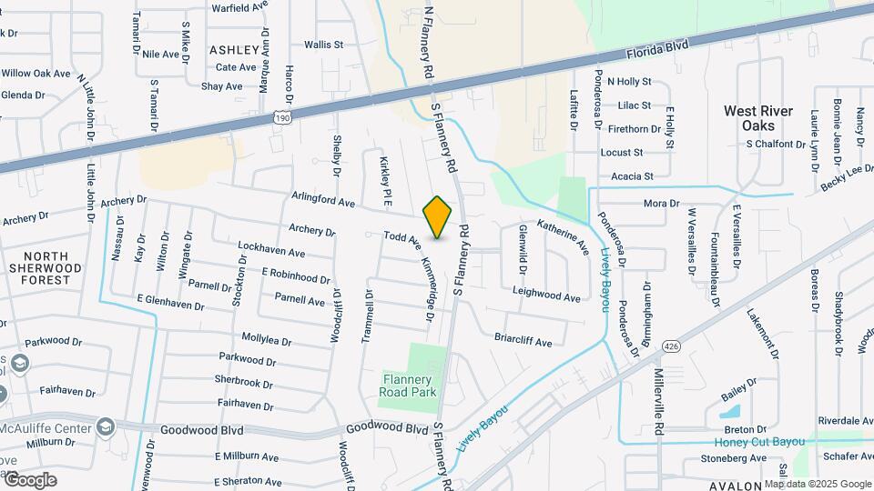 534 S Flannery Rd Map and Location Details