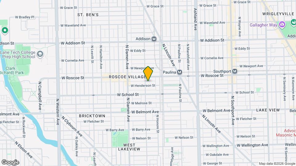 1840 W Henderson St, Unit SFH Mapa y Detalles de la Ubicación