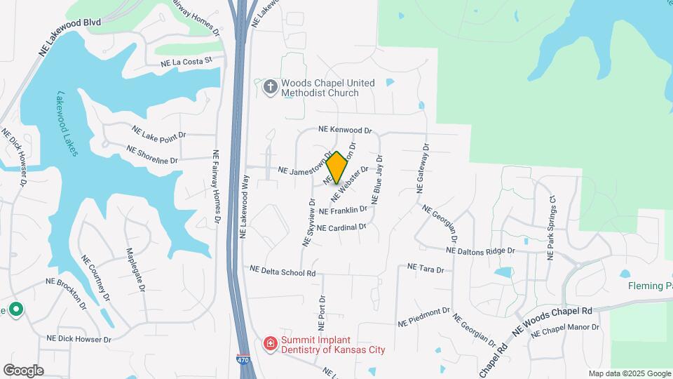 4520 NE Webster Dr Mapa y Detalles de la Ubicación