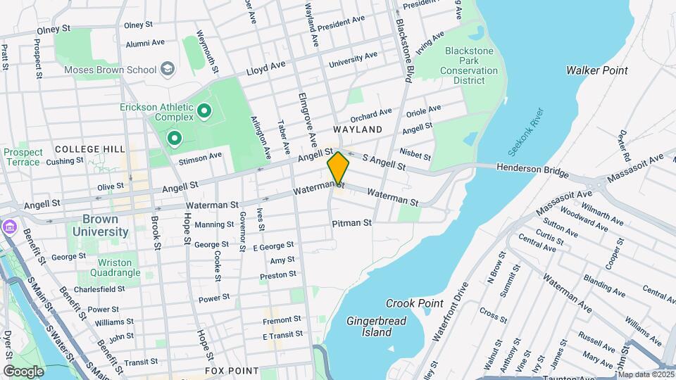 229 Waterman St Map and Location Details