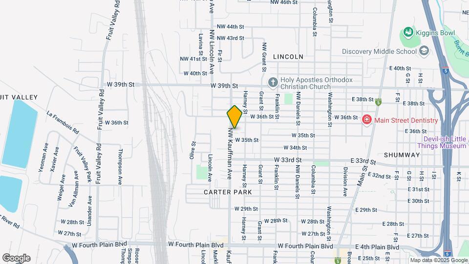 3515-3517 Kauffman Ave Map and Location Details