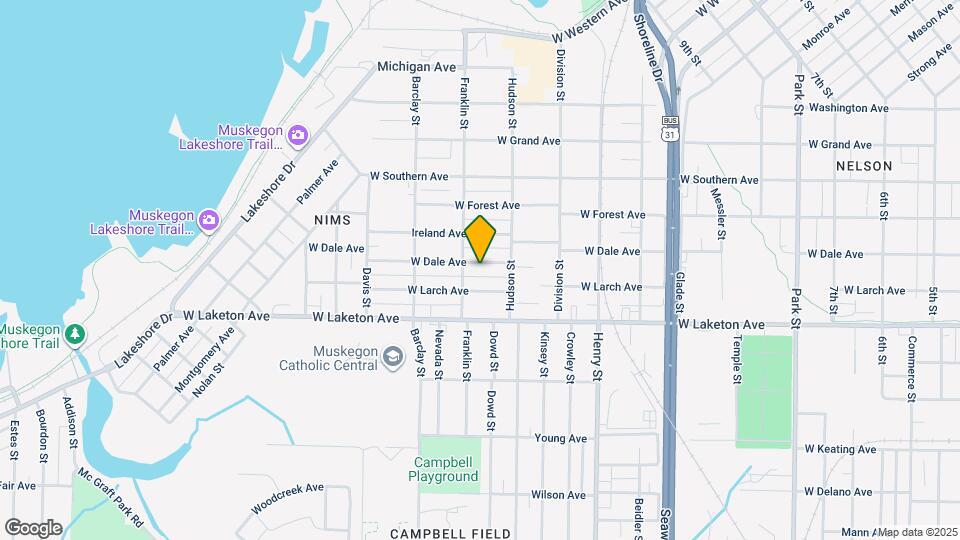 1005 W Dale Ave Mapa y Detalles de la Ubicación