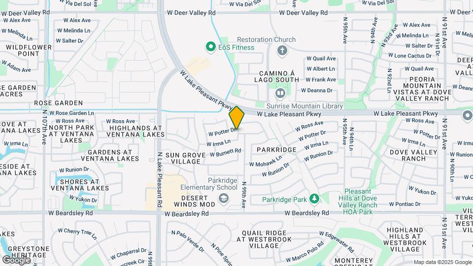 9935 W Potter Dr Map and Location Details