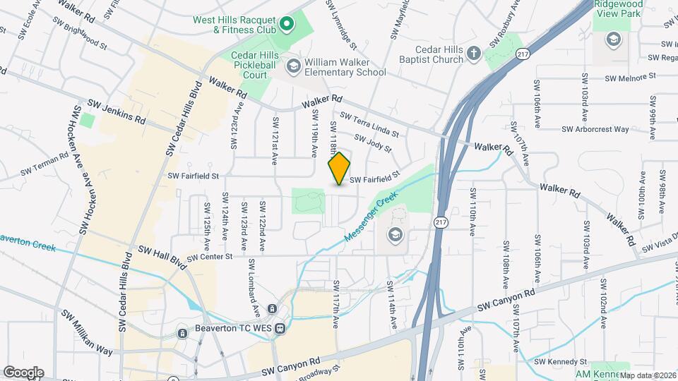 11715 SW Denfield St Map and Location Details