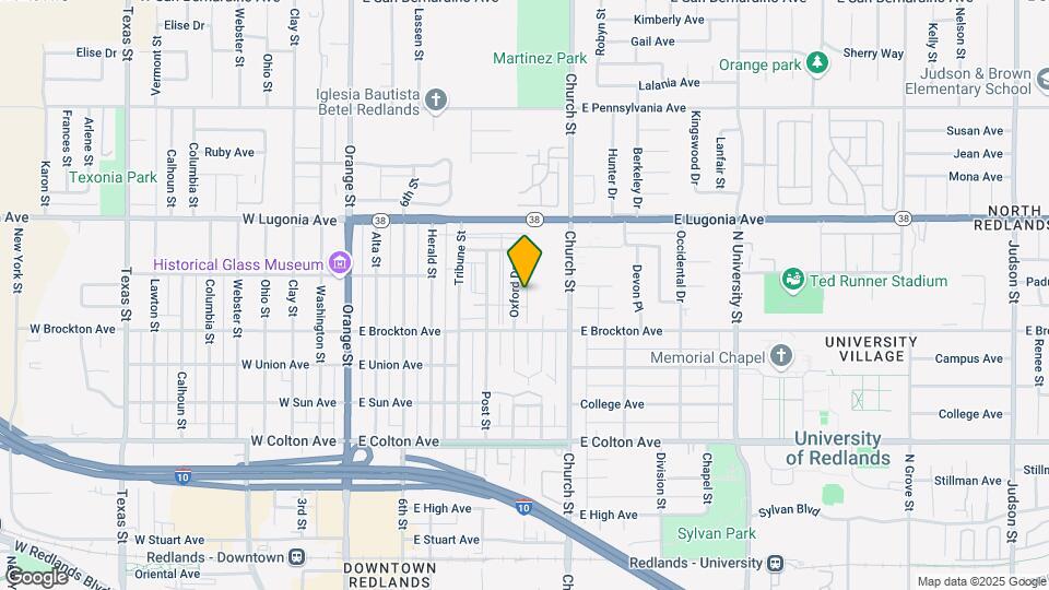 1128 Oxford Dr Map and Location Details