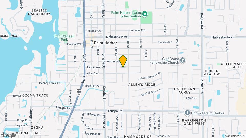 1428 Illinois Ave Map and Location Details