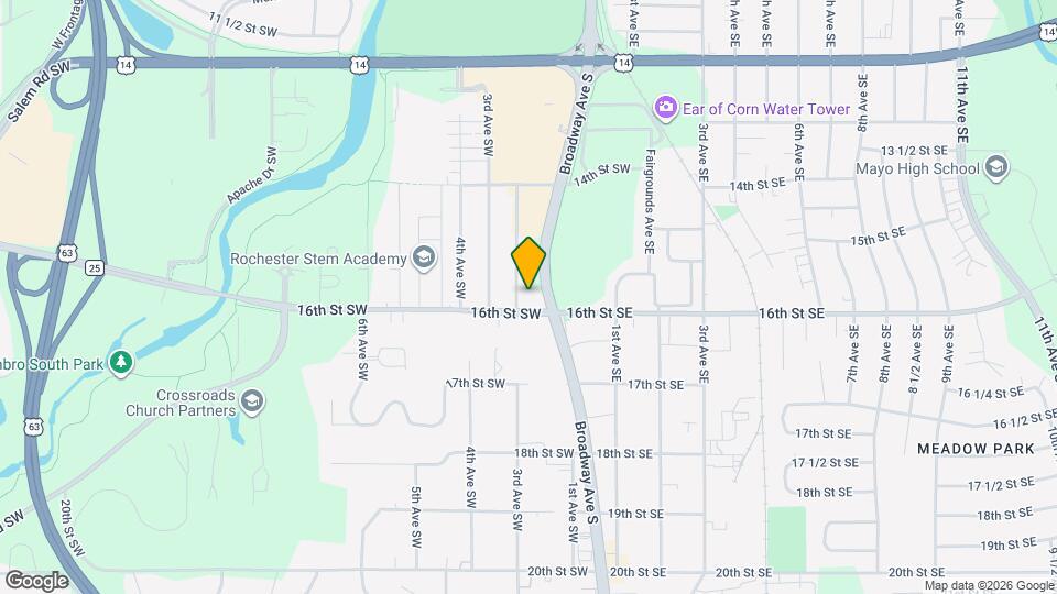 1544 2nd Ave SW Map and Location Details