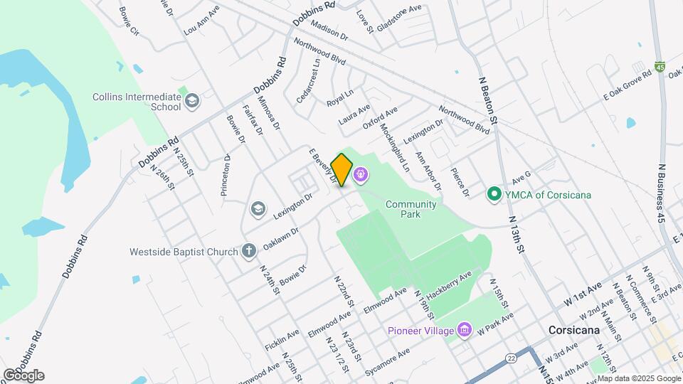 1511 E Beverly Dr Corsicana TX Apartments and Nearby Corsicana