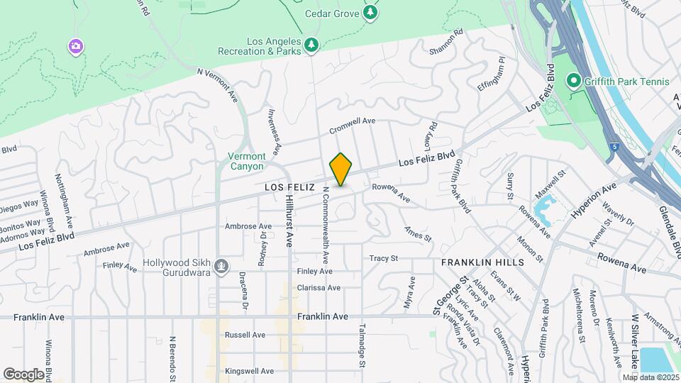 4315 Avocado St Map and Location Details