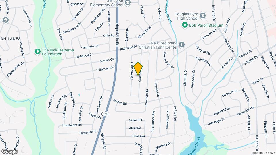 1766 Cawdor Dr Map and Location Details