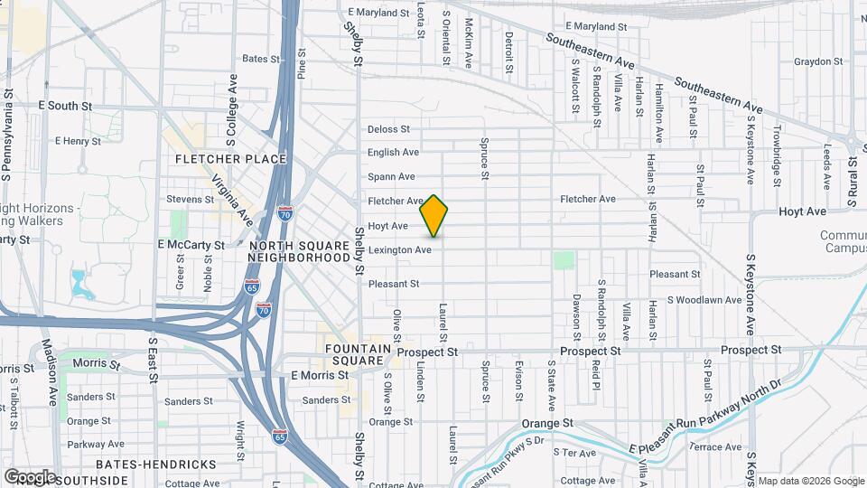 1330 Lexington Ave Map and Location Details