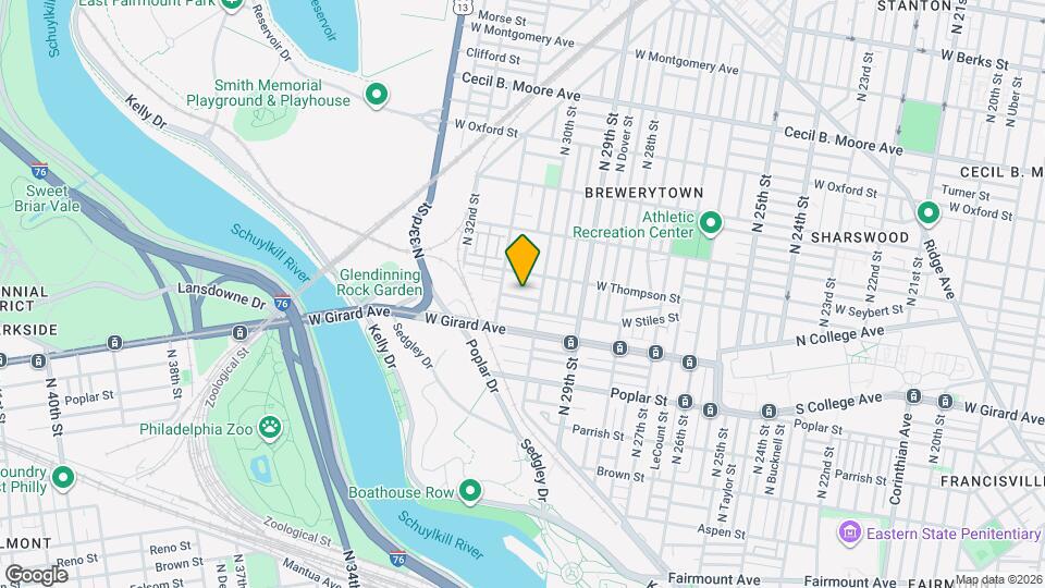 3025 Baltz St Map and Location Details