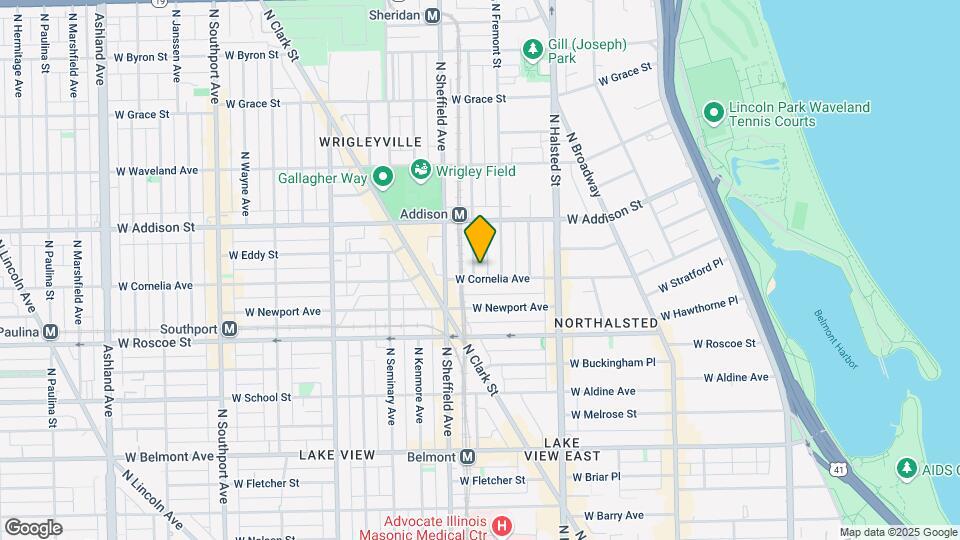 3507-3509 N Wilton Ave Mapa y Detalles de la Ubicación