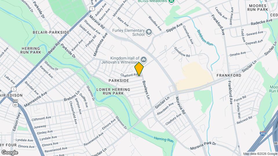 4776 Shamrock Ave Mapa y Detalles de la Ubicación