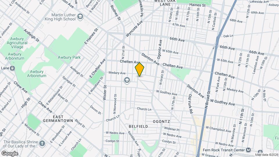 6263 Limekiln Pike, Unit 1 Mapa y Detalles de la Ubicación