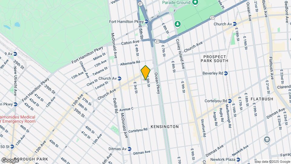 415 Beverly Rd Mapa y Detalles de la Ubicación