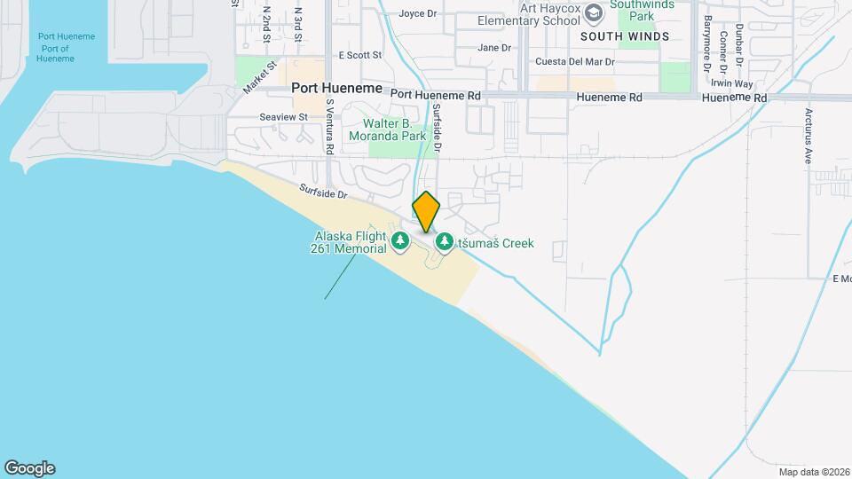 717 Ocean View Dr Map and Location Details