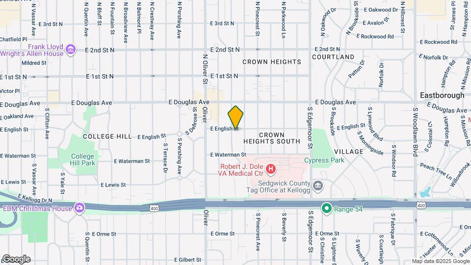 208 S Bleckley Dr Map and Location Details