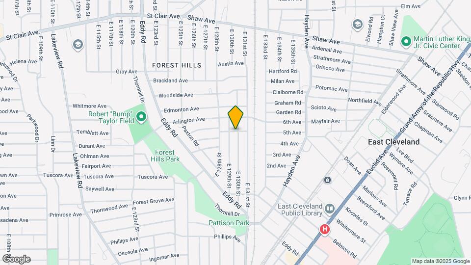 866 E 130th St Map and Location Details