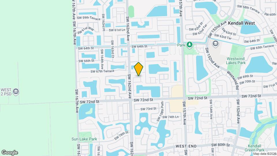 16082 SW 68th Ter Map and Location Details