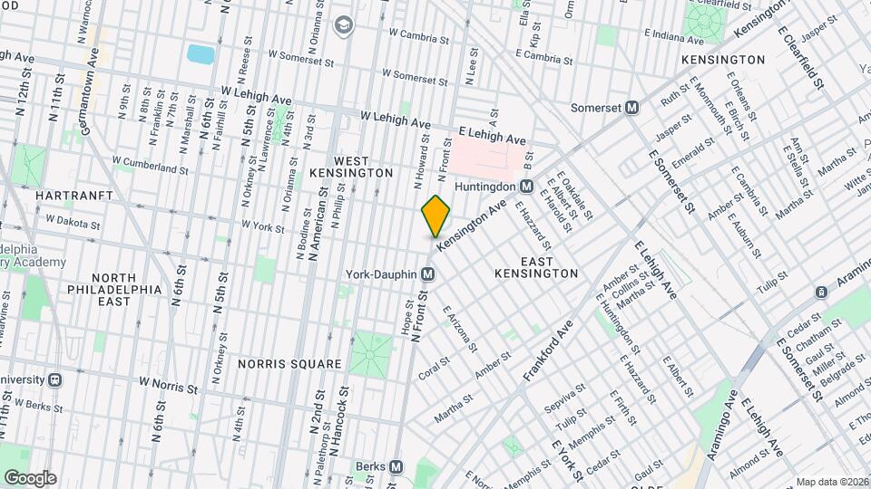 2142 Kensington Ave Map and Location Details