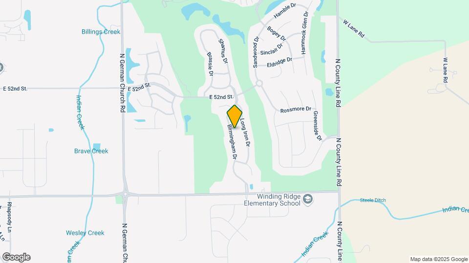 4915 Birmingham Dr Map and Location Details
